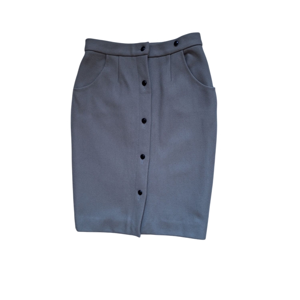 MANOUSH Gray Knee-Length Pencil Skirt for Work